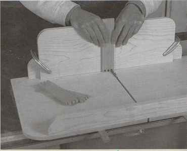 Making Finger Joints On A Table Saw Table Saw Dovetail Jig